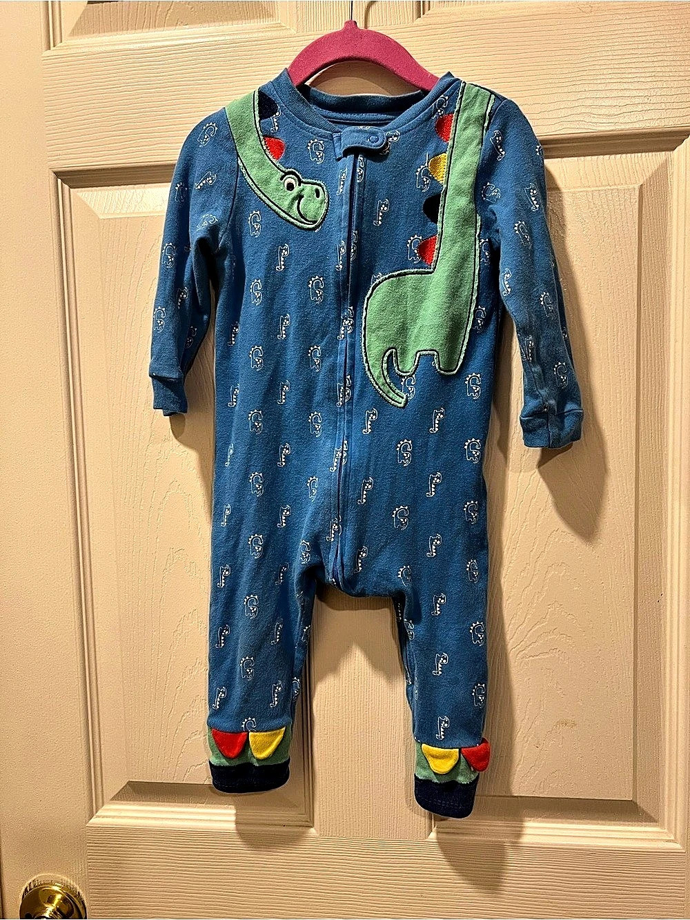 Koala Baby Dinosaur Romper Sleeper Size 18M Preloved